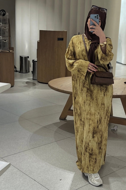 Robe marbré